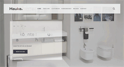 Desktop Screenshot of hauke-klima.com